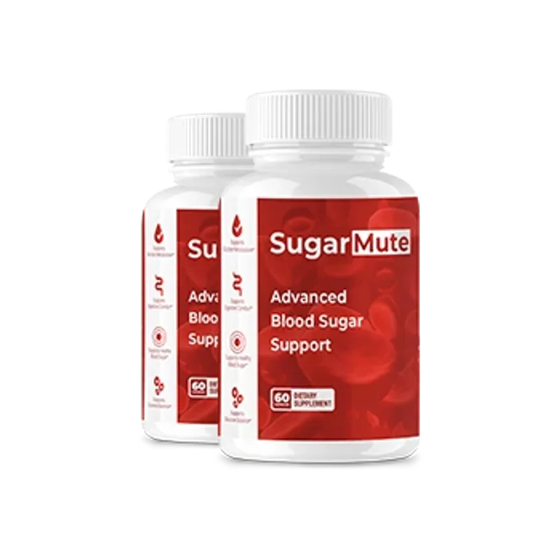 SugarMute Blood Sugar Relief Supplement — 2 Bottle / 60 Day Pack